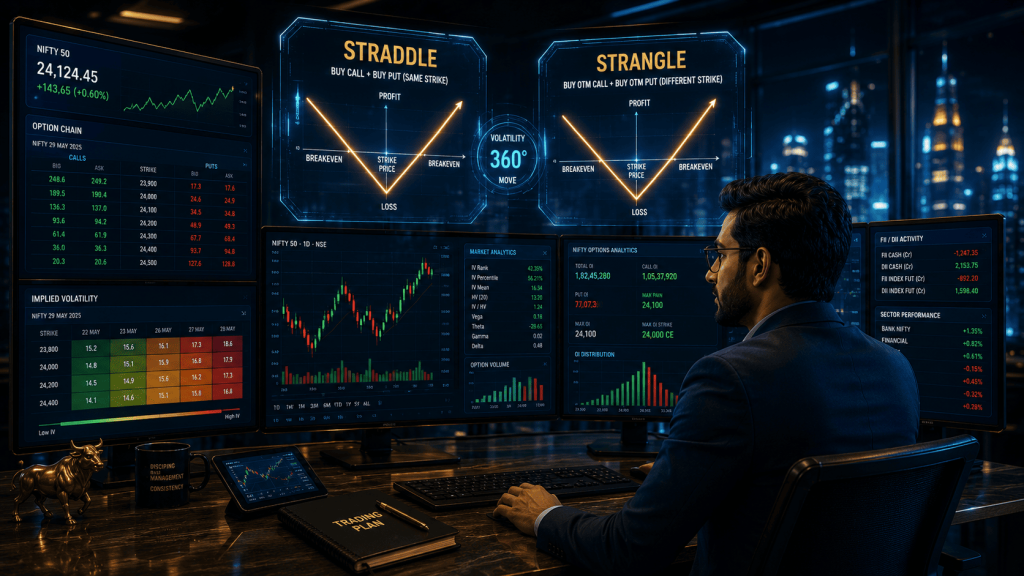 Straddle and Strangle Options Strategies Explained (2026) | IITA
